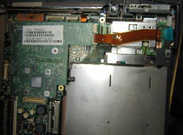 inside the laptop